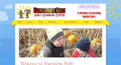 Desktop Screenshot of kamloopskidz.com